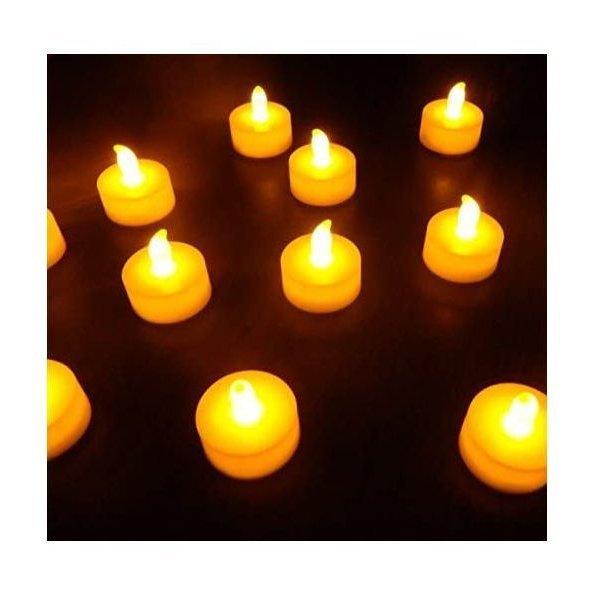 Ledキャンドル 48個 電池付 ledキャンドルライト ティーライト led