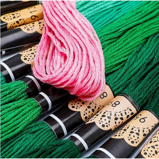 100束セット 刺繍糸 刺しゅう糸 組み紐 刺し子 手芸 裁縫 編み物