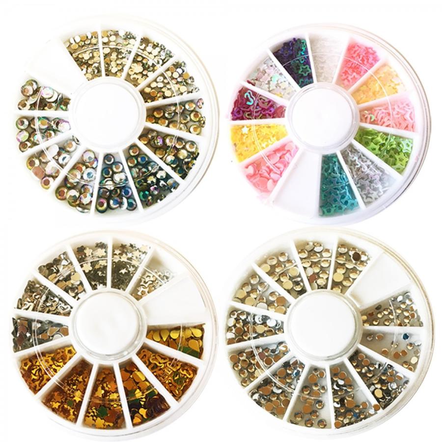 豪華11種ネイル用ストーンセット ネイルアート ネイルパーツ UV