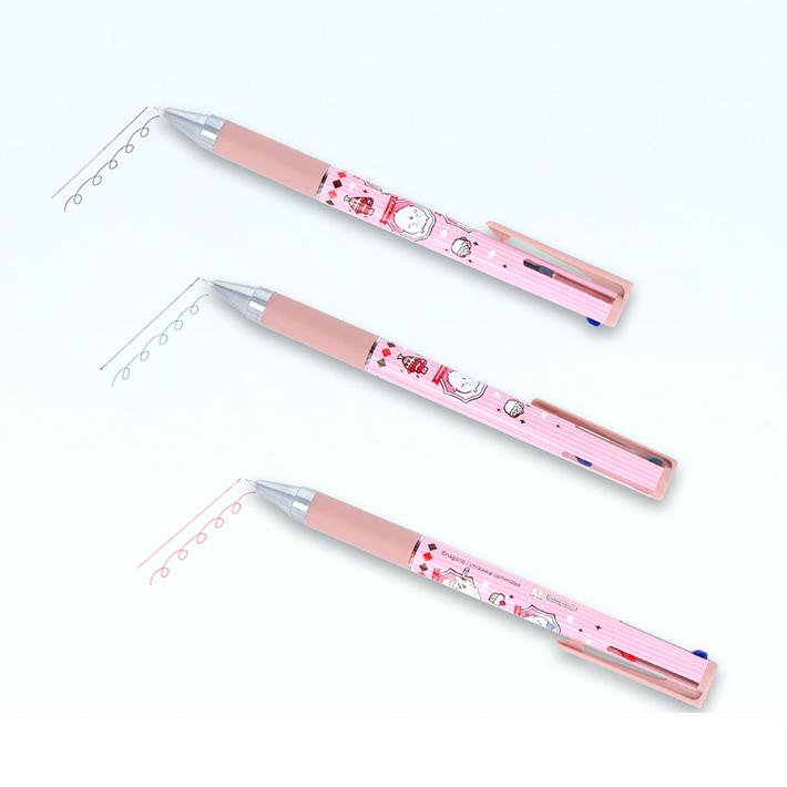 サンスター文具 ちいかわ Juice up 3 3色ボールペン 0.4mm [M便 1/6