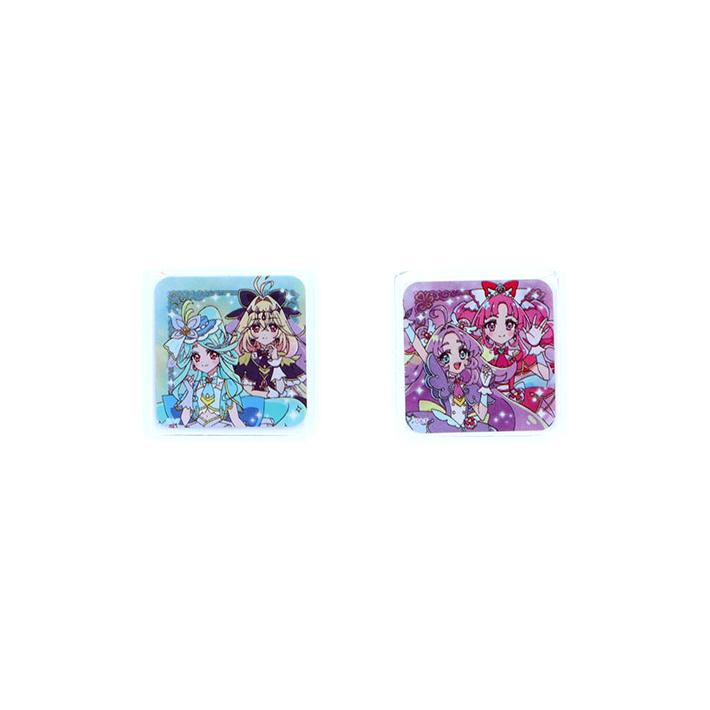 サンスター文具 名探偵プリキュア！ ホログラムスタンプバッグ