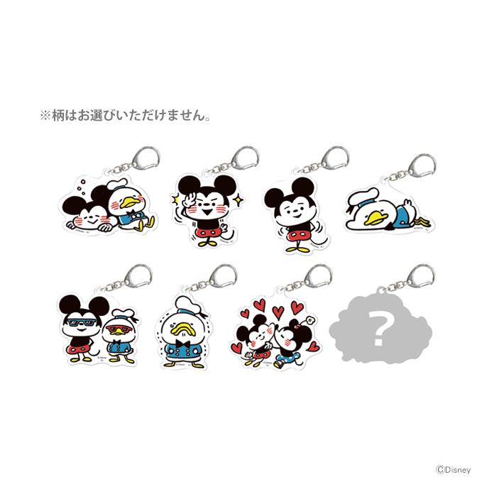 ミッキー＆フレンズ ディズニー カナヘイ画 トレーディングアクリル