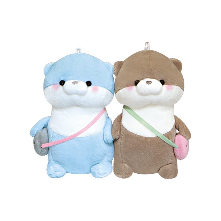 ニコぬいキーホルダー Lサイズ カワウソ柄 118057 : おなまえ工房