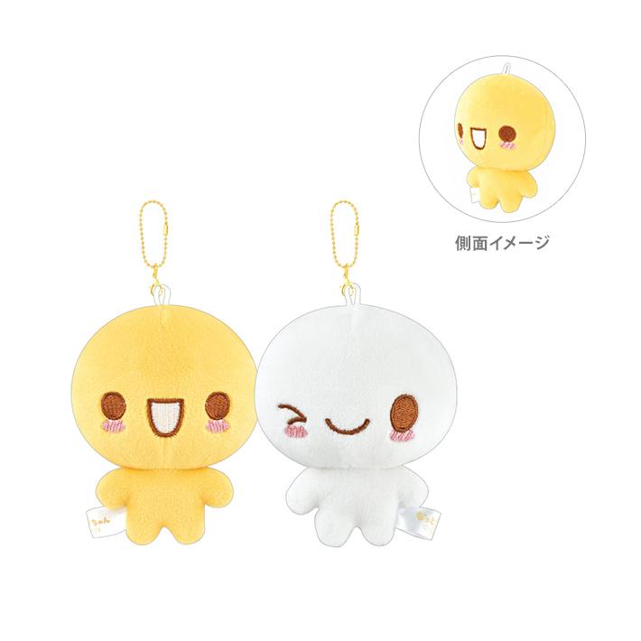 CRUX（クラックス） なっとうちゃん ニコぬいキーホルダー 129789 [M便