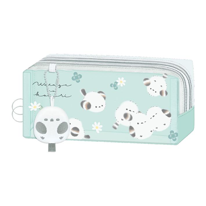 CRUX（クラックス） かわいいとり ツインファスナーペンケース わたげ