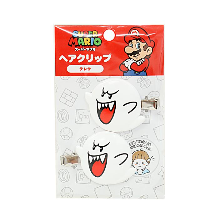 フェアリーローズ スーパーマリオ ヘアクリップ テレサ柄 MBS-1133 [M