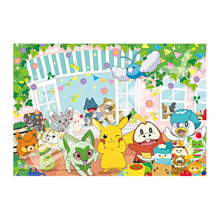 エンスカイ ポケモン ジグソーパズル 108ピース ピカチュウのカフェ