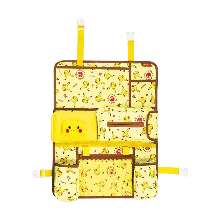 ポケモン シートバックポケット ピカチュウ柄 CSBP1 : おなまえ工房