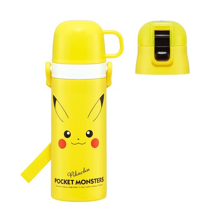 Pokemon（ポケモン） 超軽量2WAYステンレスボトル 水筒 ピカチュウ
