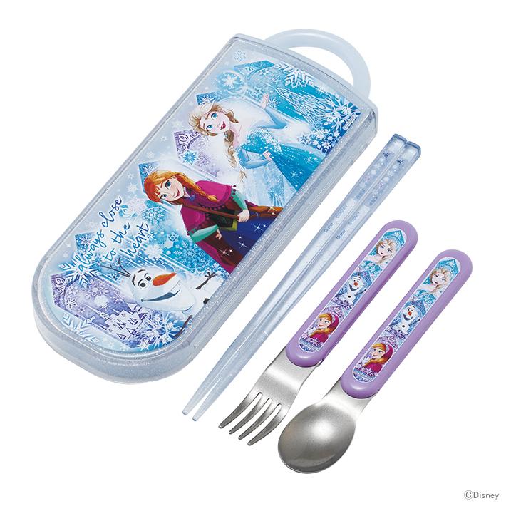 スケーター ディズニープリンセス 抗菌 食洗機対応スライド式トリオ