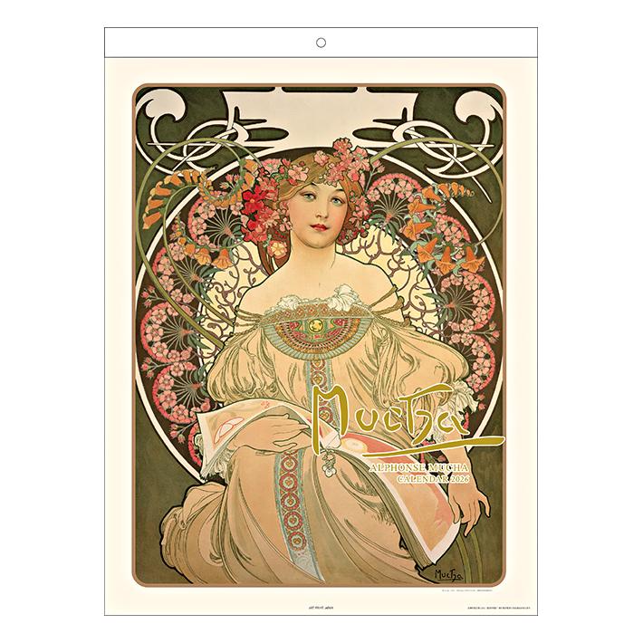 アートプリントジャパン アルフォンス・ミュシャ 2026年 壁掛け