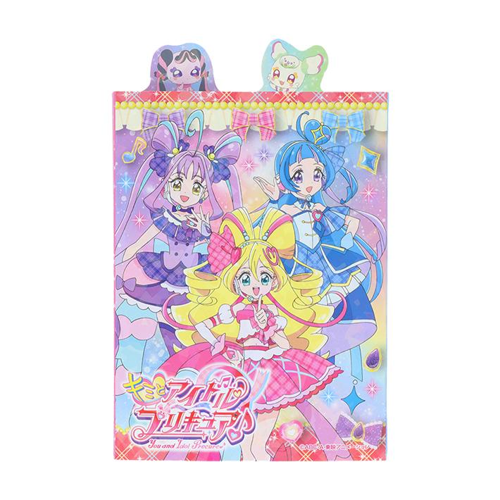 サンスター文具 キミとアイドルプリキュア ひょっこりパタメモ