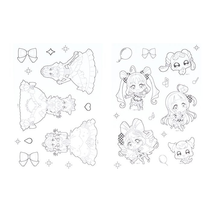 こどものおもちゃ アニメ ぬりえメモきせかえクリアファイルシールなど12点セット おえかきひめ3月号発売！ 付録は「すみっコぐらし シール＆メモ