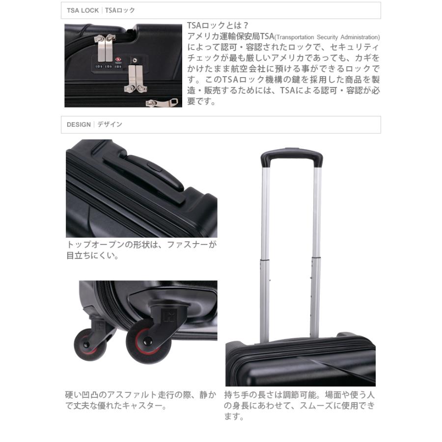 協和 TRAVELIST ジェネラス スーツケース S 42L 76-25110 : おなまえ