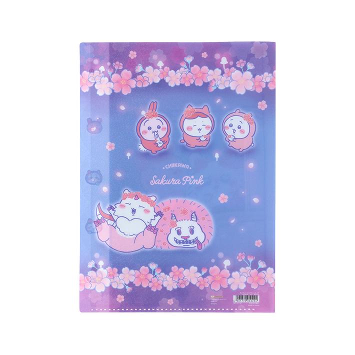 サンスター文具 ちいかわ ダイカットクリアファイル A4 5ポケット [M便