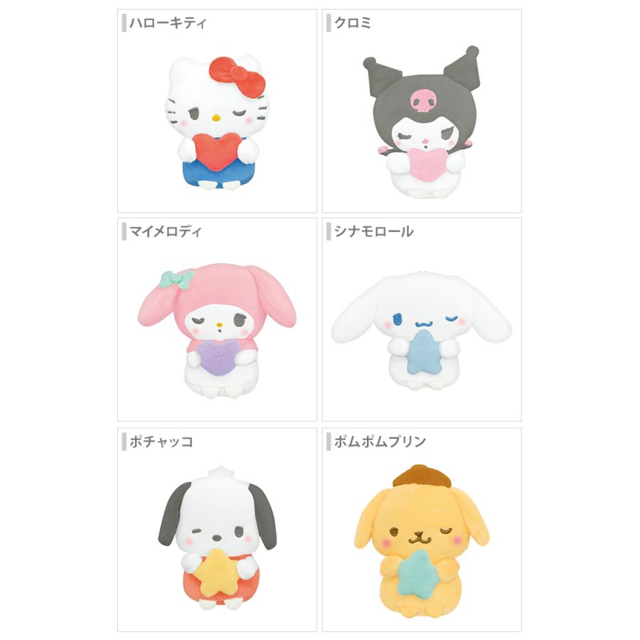 sanrio（サンリオ） サンリオキャラクターズ ちまぬい むにゃっと 6柄