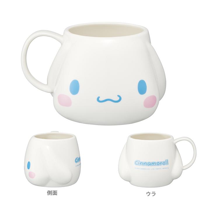 スケーター サンリオキャラクターズ 陶器ダイカットマグカップ CHMGD4