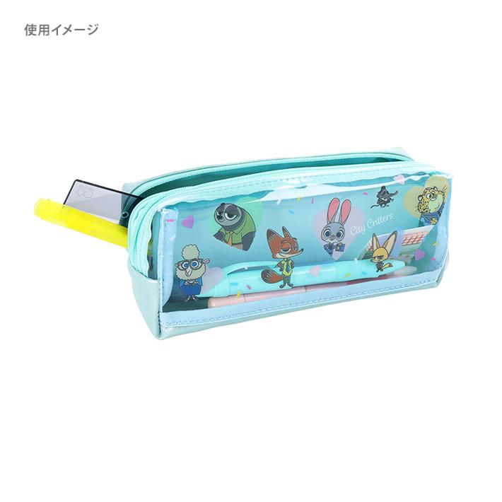 Disney（ディズニー） Wファスナーペンケース 4柄 [M便 1/1] : お