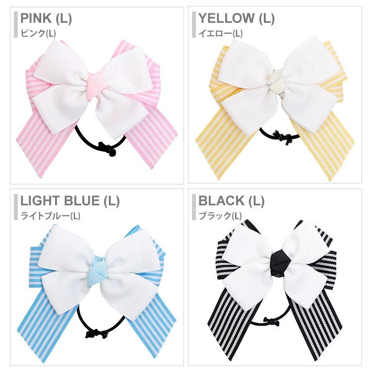 【198】 ハンドメイド　リボン　ヘアゴム 198* ハンドメイド リボン ヘアゴム