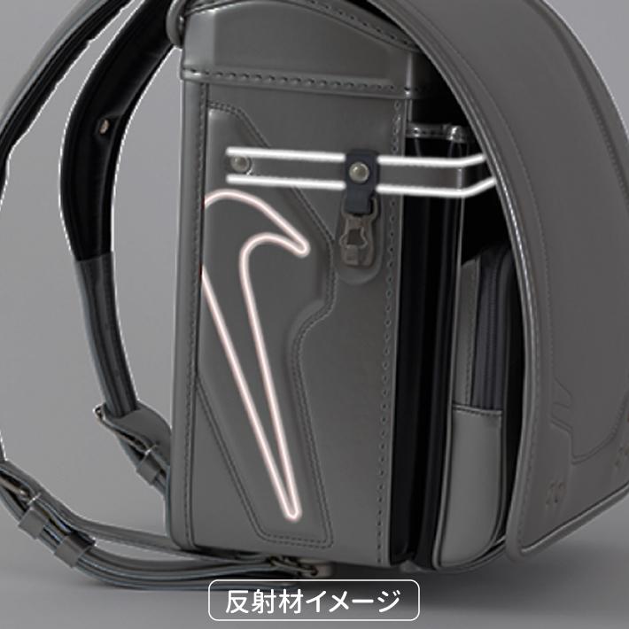 新品　NIKE ランドセル　ブラック　グレー NIKE [早期購入特典本体名入れ] ナイキ スタンダード ランドセル