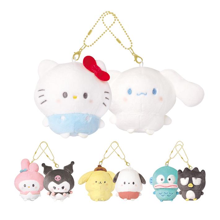 sanrio（サンリオ） サンリオキャラクターズ ニコぬいキーホルダー 4柄