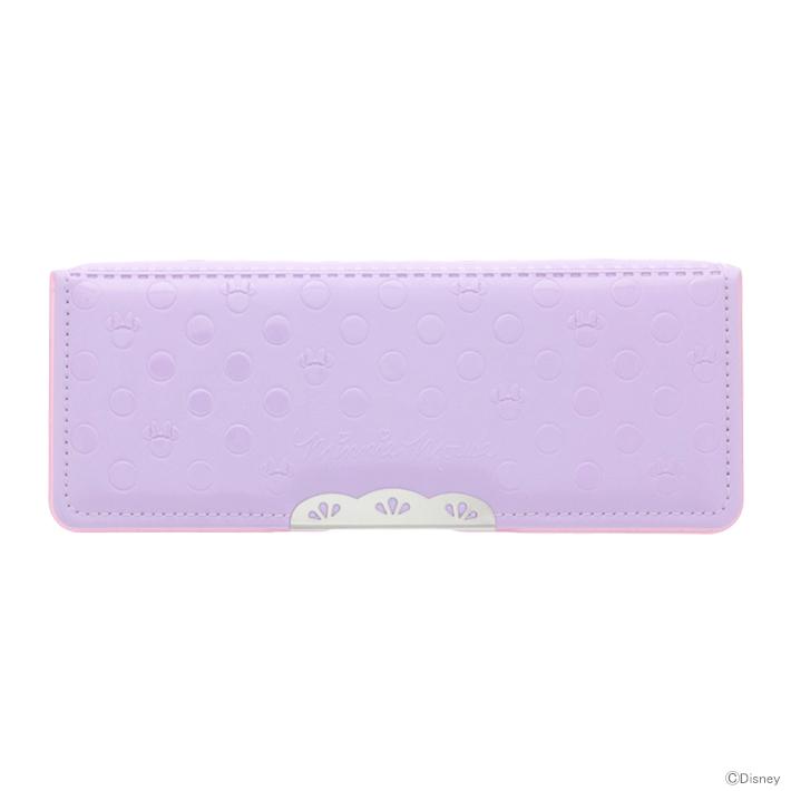 Disney（ディズニー） ミニーマウス 筆箱 両面 コンパクト ヨコピタ