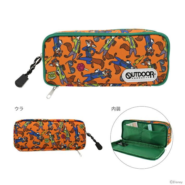アウトドアプロダクツ ディズニー ズートピア ペンケースw Od21 S シブヤ文具 Yahoo 店 通販 Yahoo ショッピング