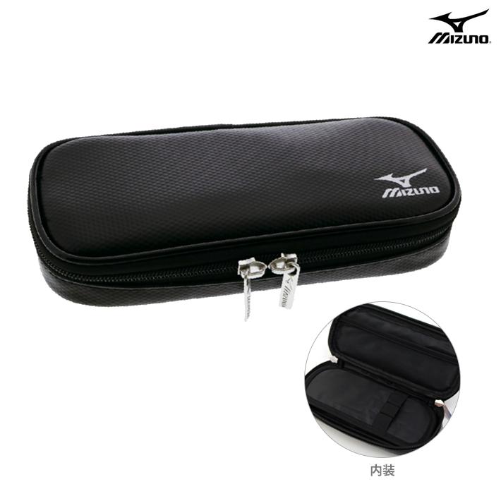 MIZUNO（ミズノ） ペンケース フラット ブラック 4901770709239 [M便 1