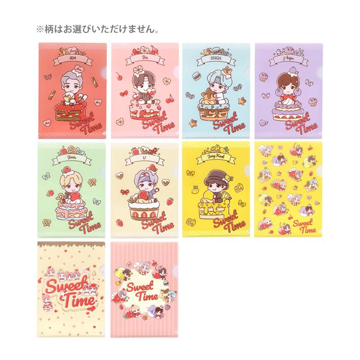【TinyTAN】ぬいぐるみ ステッカー アクスタ ファイル サンスター文具 TinyTAN クリアファイルミニ 10柄のうちどれが届くかお