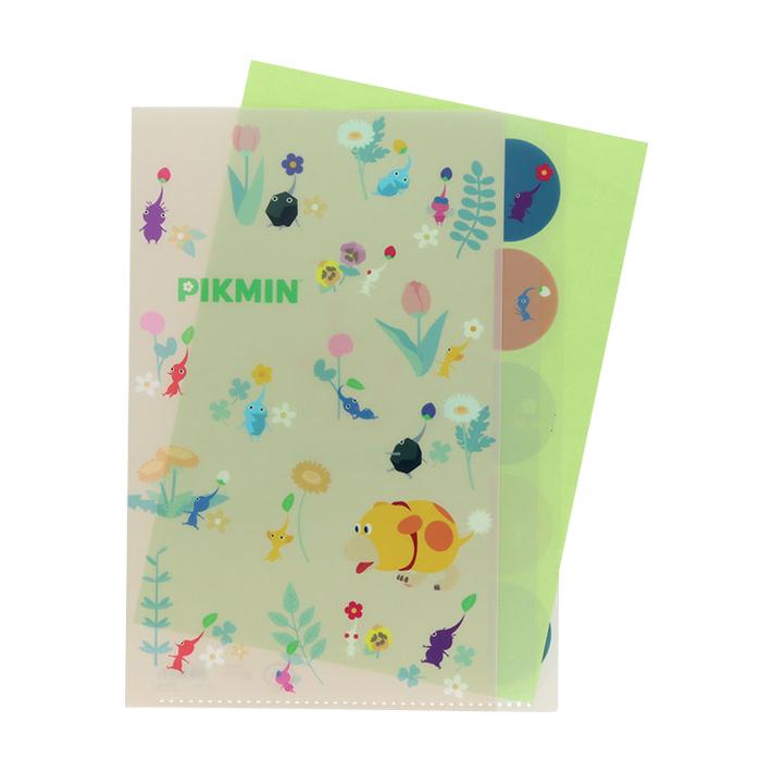 サンスター文具 ピクミン ダイカットクリアファイル 5P A4 4柄 [M便 1