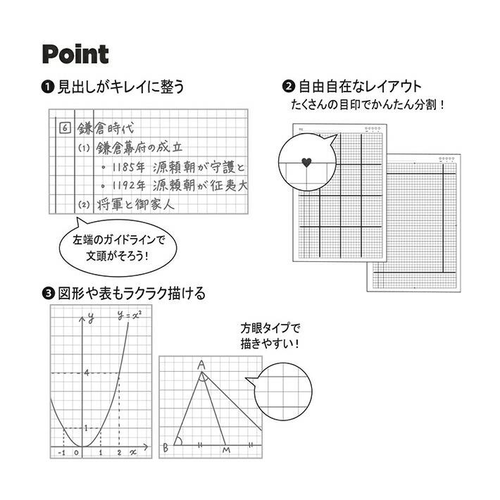 スタディノート　B5　みおりんStudy Time　ライトバイオレット　4901770679754　[M便 1/5]｜putilulu｜03