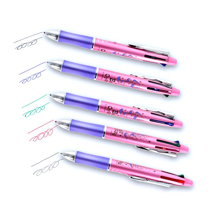 Disney（ディズニー） ドクターグリップ4+1 多機能ペン 4色ボール0.7