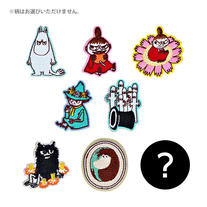 MOOMIN（ムーミン） 80周年記念 刺繍ピンバッジ 8種類のうちどれが届く