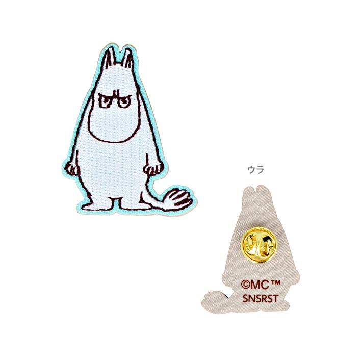 MOOMIN（ムーミン） 80周年記念 刺繍ピンバッジ 8種類のうちどれが届く