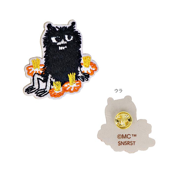 MOOMIN（ムーミン） 80周年記念 刺繍ピンバッジ 8種類のうちどれが届く