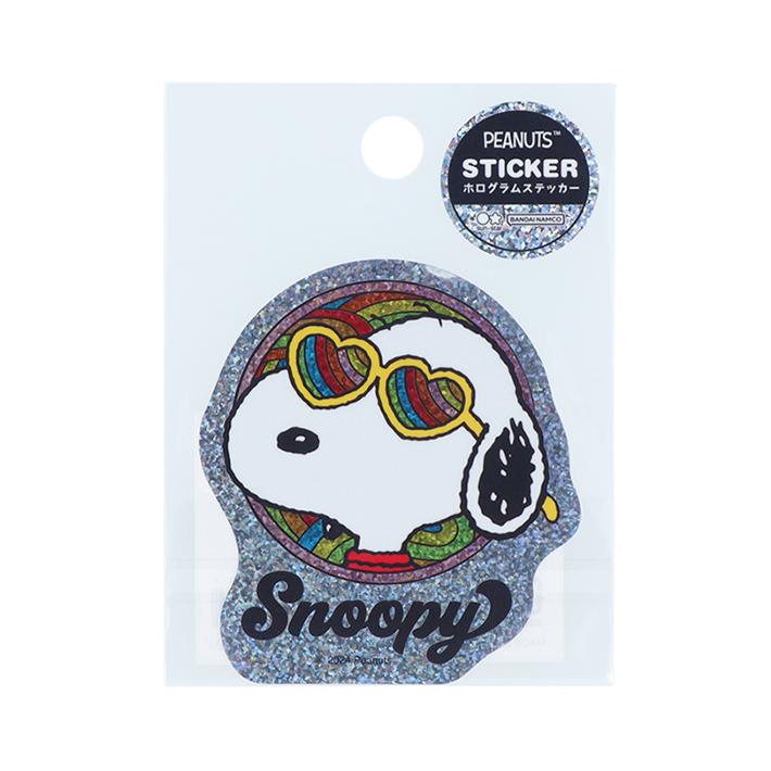 サンスター文具 スヌーピー ホログラムステッカー A柄 4901770774435