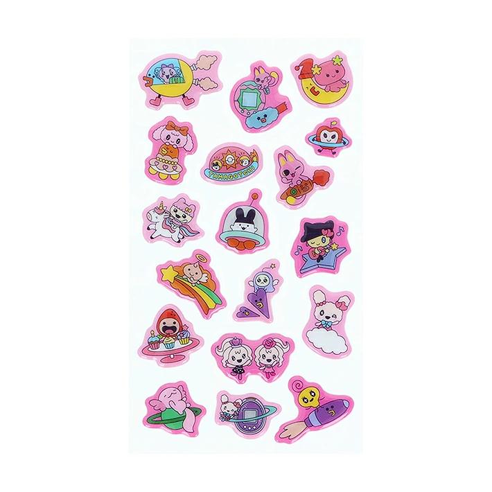 サンスター文具 たまごっち ぷっくりシール [M便 1/18] : おなまえ工房