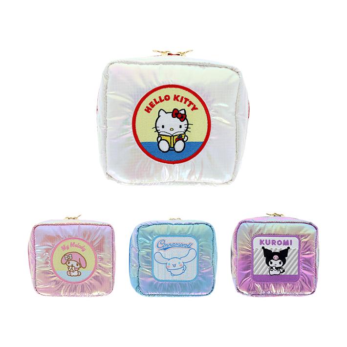 サンスター文具 サンリオキャラクターズ スクエアポーチ 4柄 [M便 1/1