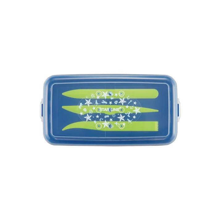 クツワ 学校ねんどケース 2カラー ST108 新入学文具 [M便 1/1] : お