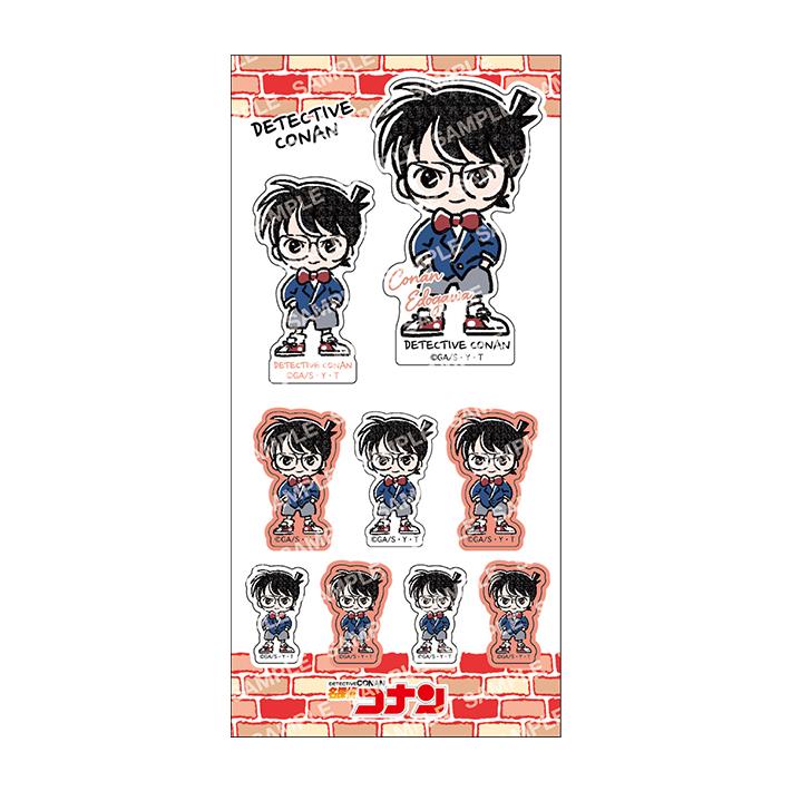 ショウワノート 名探偵コナン ステッカー ゆるスタmini 第1弾 A 江戸川