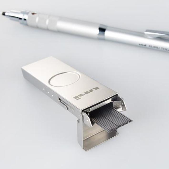 三菱鉛筆 ユニ メタルケース 0.3mm HB シャープ替芯 約25本入