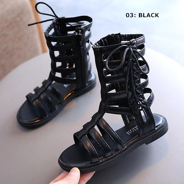 SHISKY 子供服 キッズ シューズ 編み上げ レースアップ サンダル SHISKY 子供服 キッズ シューズ 編み上げ レースアップ サンダル