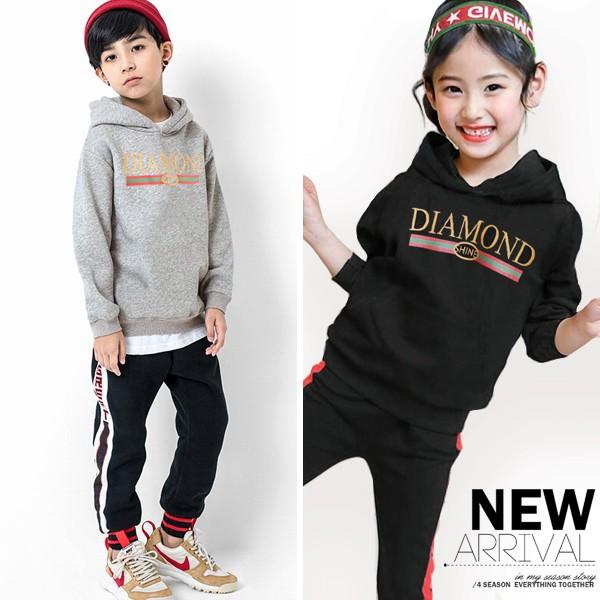 子供服 キッズ パーカー ロゴライン 裏起毛パーカー プリント スウェット スエット 男の子 女の子 ジュニア 韓国こども服 韓国ファッション Tr 07w Putimomo 通販 Yahoo ショッピング