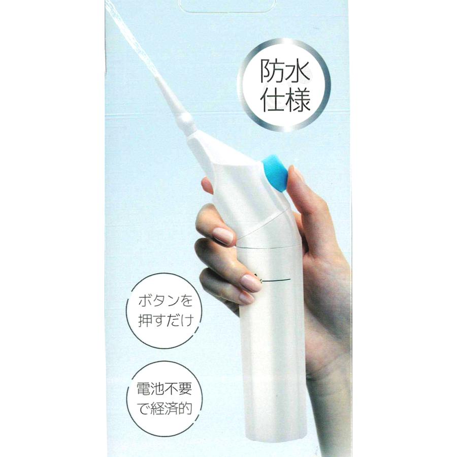 ジェットケア アルファ ポータブル 口内洗浄 口腔洗浄 手動式 歯ケア