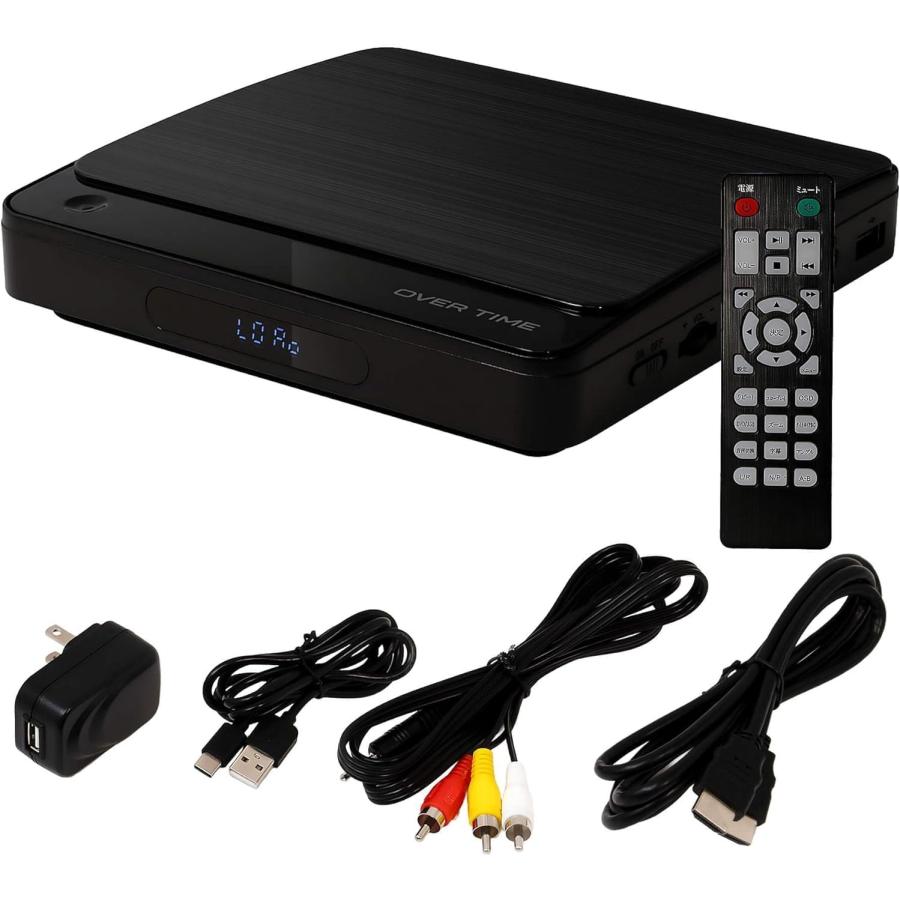 HDMIコード付 DVDプレーヤー DVD再生 CD再生 CD録音 USBメモリ対応