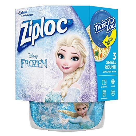 Ziploc Big Bags ジップロック コンテナー ディズニー アナと雪の女王 エルサデザイン 480ｍｌ 3個入り 並行輸入品 5 プチプラストア ヤフー店 通販 Yahoo ショッピング