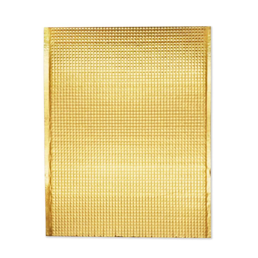 保冷袋 平袋 Lサイズ 外寸295×375mm 内テープ無し 持ち手穴無し ゴールド 金色 300枚の画像