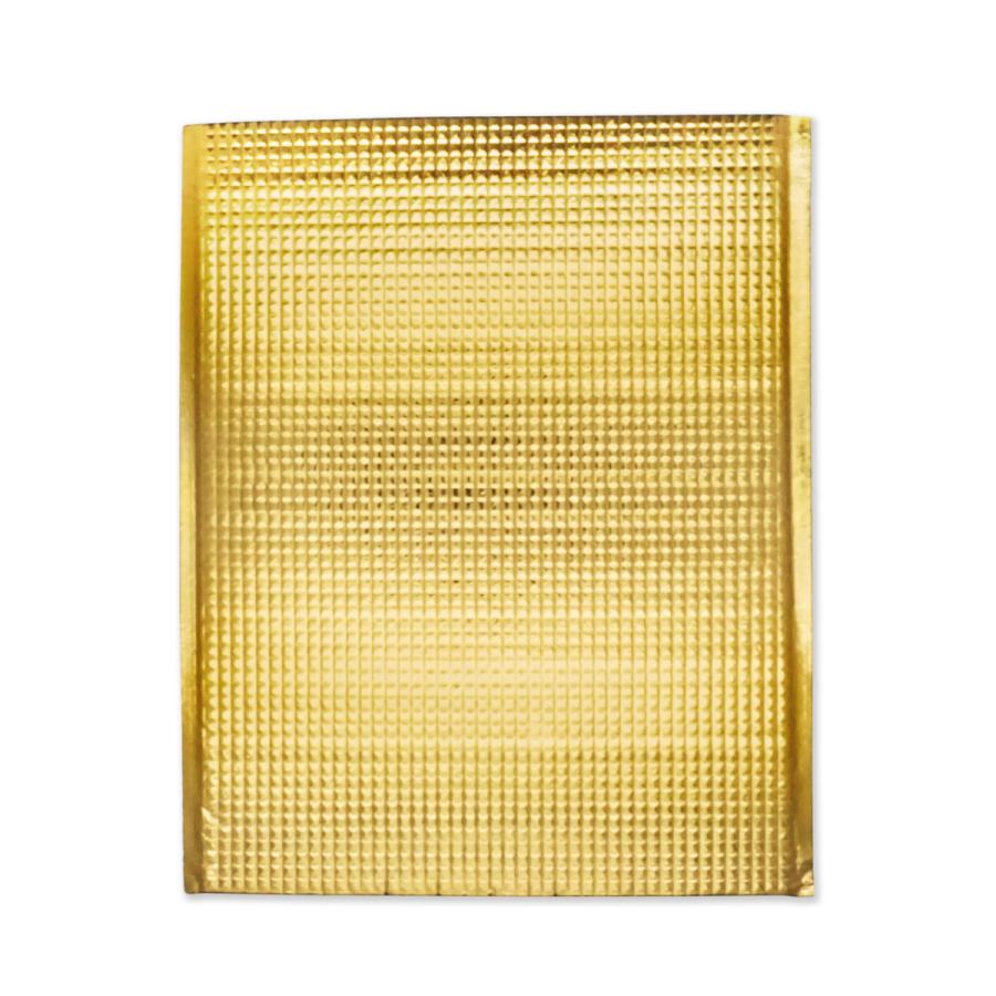 保冷袋 平袋 Mサイズ 外寸260×325mm 内テープ無し 持ち手穴無し ゴールド 金色 400枚の画像