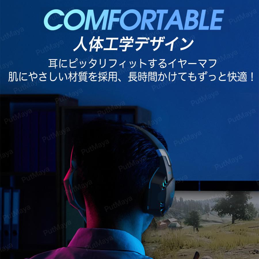 ゲーミングヘッドセット ヘッドホン スイッチ PS4 PC フォーナイト ボイスチャット 対応 ゲーム ヘッドフォン Switch ゲーミング リモコン マイク付き |  | 06