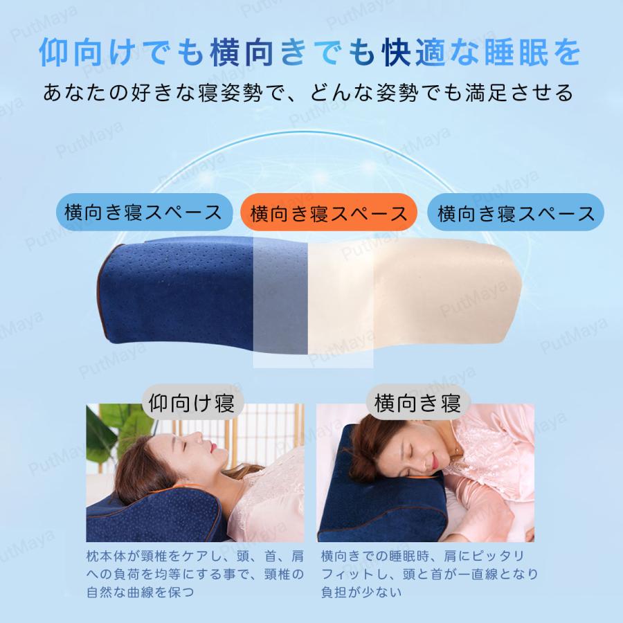 【在庫処分価格】【精神科医&柔道整復師監修】枕 まくら ストレートネック 肩こり 安眠枕 低反発枕 快眠枕 いびき 改善 人間工学 頸椎安定 安眠 低反発 |  | 19